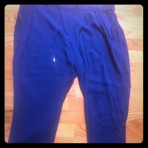 Old Navy rayon joggers bright royal blue